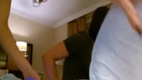 Carla Brasil bonks A chap In A Hotel Room