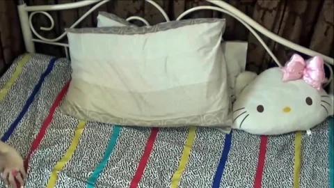 Filipina Masturbates In Her sofa Alone