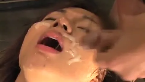 Japanese ladyboy gangbanged