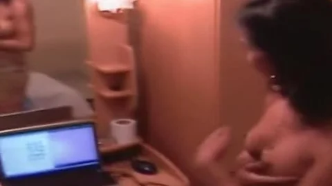 Ladyboy disrobes Down And Gives oral joy-service