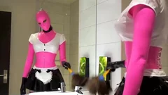 Latex Model lad - Hotel Maid Part 1