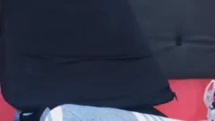 wicked busty shelady Jerking Hard Her large Boner