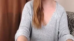 brunette European lady-teen Strokes Her 10-Pounder