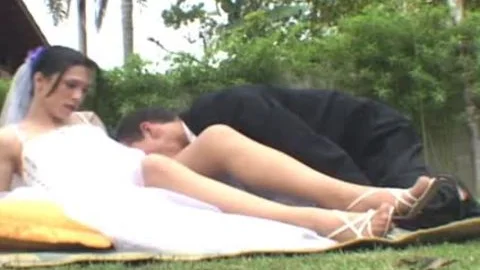 slutty Sino-brazilian Bride Teaches Her Groom Who's In Charge