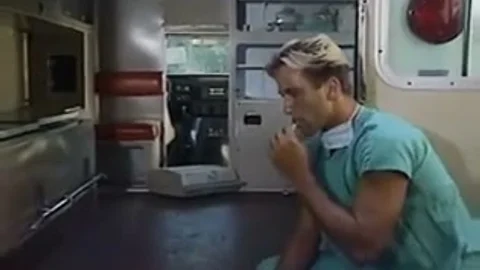 Doctor copulates this babemale Nurse