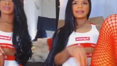 Twin lady-man Giving Each Other A sleazy handjob