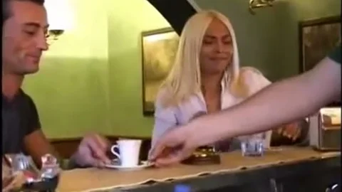 Titty And delicious blonde shetwink