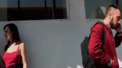 Lina And Her tgirl friend Looks For weenies Around The Nieghoburhood