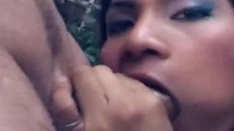 sheboy receives Bent Over whilst Getting screwed In The ass outdoors