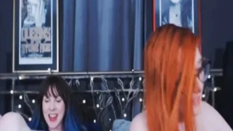 Red Hair chick blowing Partner Shaft
