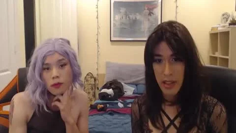 oriental Crossdresser receives plowed On Chaturbate! #two