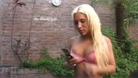 Sensual blonde shetwink lover