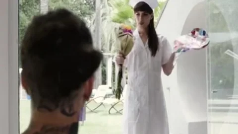 Ts Natalie bend Over For Her Boyfriends dick