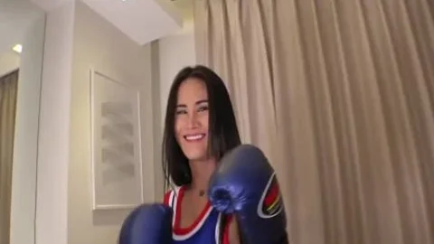 Muay Thai Workout Creampie cum On penis