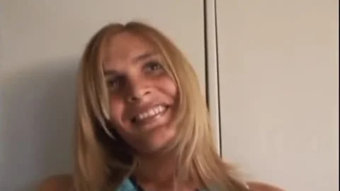 Blond goes for hard ramming