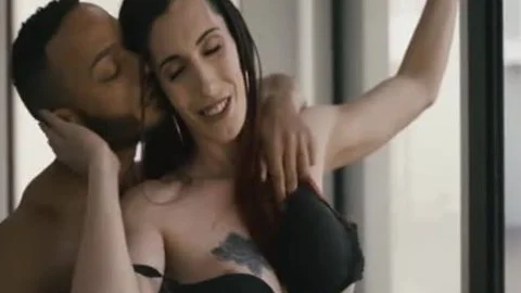 TS Melanie not quite Caught boyfriend plowing Stepsis