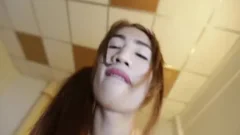 hi LadyBoy - big White 10-Pounder Fills Up small asian Ladyboys arse