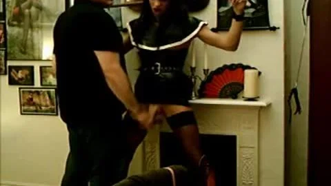 tasty T girl Rubber Nun Drinks Her Own ball batter