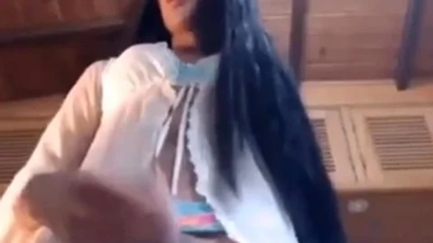 yummy tranny latina Strokes Her Shecock