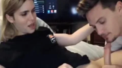 blonde tranny blowjob From Hubby webcam