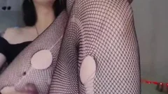 juicy nasty tgirl stroking On cam Part three