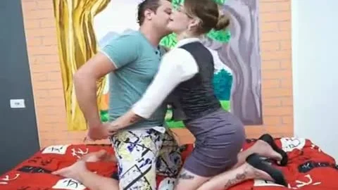 ladyboy pounds Her Boyfriend's butthole
