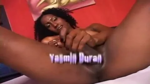 black tranny bangs A man