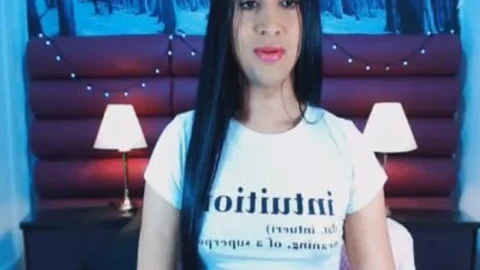 Hottest stroking tgirl On Hidden cam