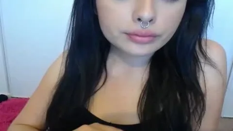 pretty TS Plays With vibrator And Her pecker
