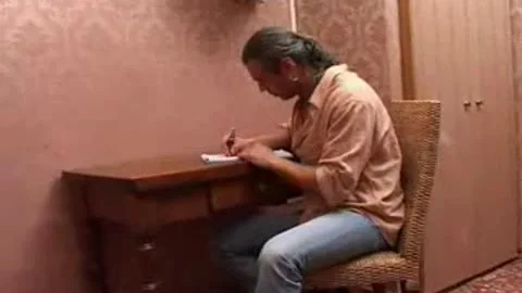 skinny Ladyboy Giving blowjob & Getting