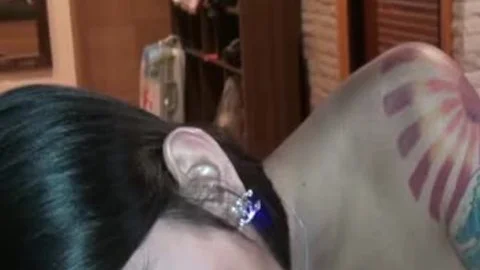 Rough sex starring teen wearing underwear