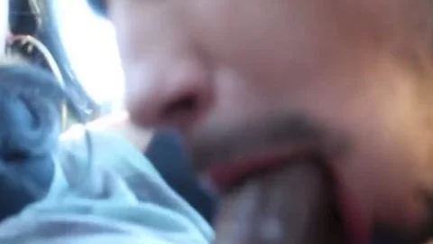 Hung BBC shemale gets Her fat ramrod Sucked