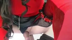 Crossdresser ass Fisting Hands Free Cumming Many Times