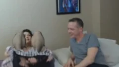 busty tranny Gives Her man A good Blowjo