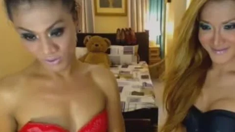 Pinay ladyboys Play filthy