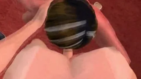 3D Cartoon Hunk Getting Double Teamed By Some shemales