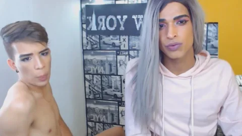 lustful Trans gets arsehole banging