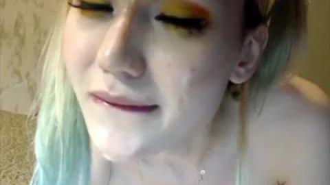 lusty web camera Gurl Chokes And Plays