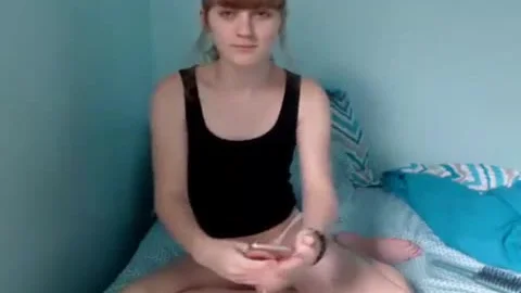 stunning gal With A Panty Bulge On BasedCams.com