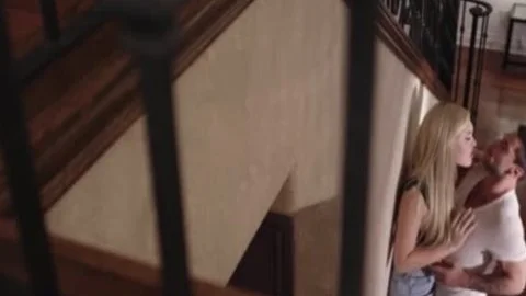 breasty blond lady-man Aspen Sucks shlong And Analed doggystyle