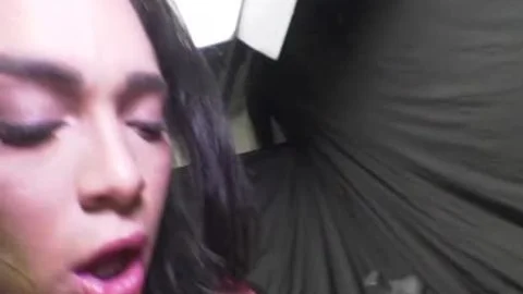shemale Hanna Rios Seduces And bonks The Painter bareback
