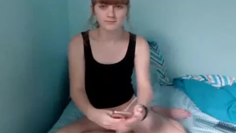 stunning gal With A Panty Bulge On BasedCams.com
