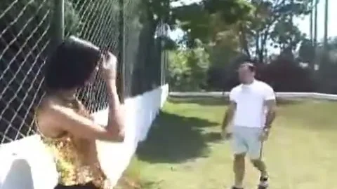TS Petite hole In Outdoor banging