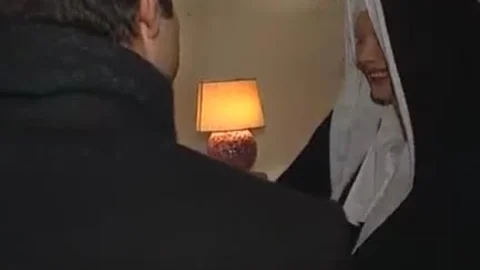 Two Nuns Are Comforting A Sister, But she do not Know They're Two lewd shemales!