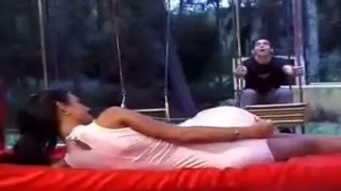crazy act With A Fast shelady Outdoor