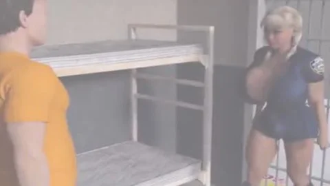 ladyboy Police In Prison