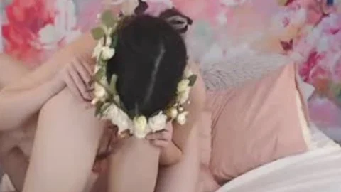 Flower shemale And beauty 18Yo pair