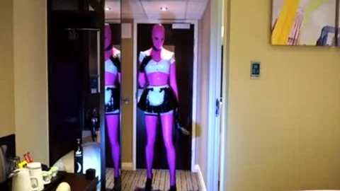 Latex Model lad - Hotel Maid Part 1
