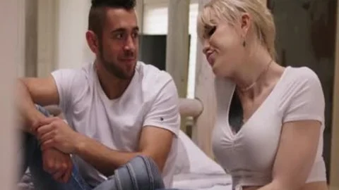 lovely tranny Lena Kelly Strokes And Sucks Bigcock