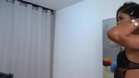 Bigass Trans latin chick With small milk shakes receives Smashed